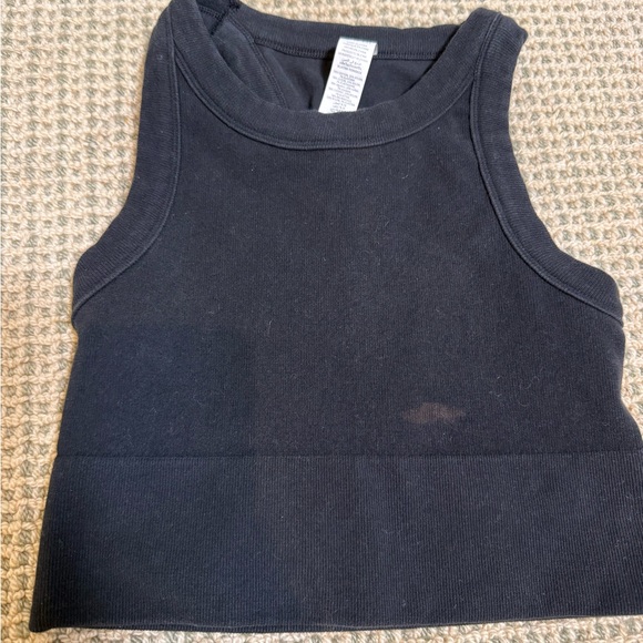 ALO Yoga Tops - Alo Yoga Seamless Delight Bra Top – Black – Size Small